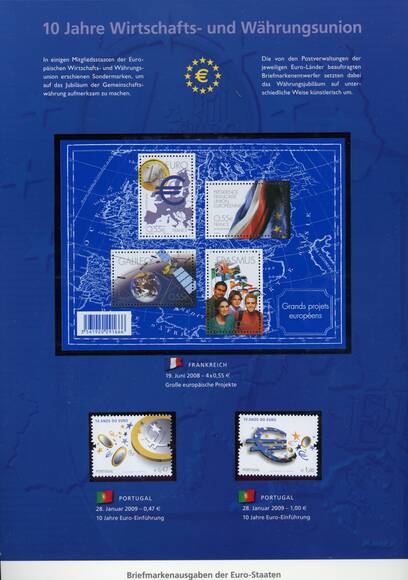 10 JAHRE WWU 1999-2009 mit 16 x 2 Euro Komplettset