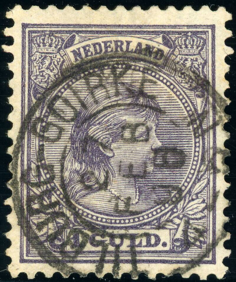 NIEDERLANDE 1891 MiNr. 44 a