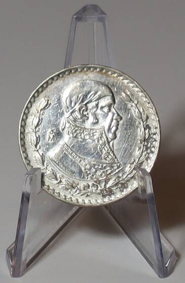 MEXIKO 1 Peso Silber aus 1957-1967