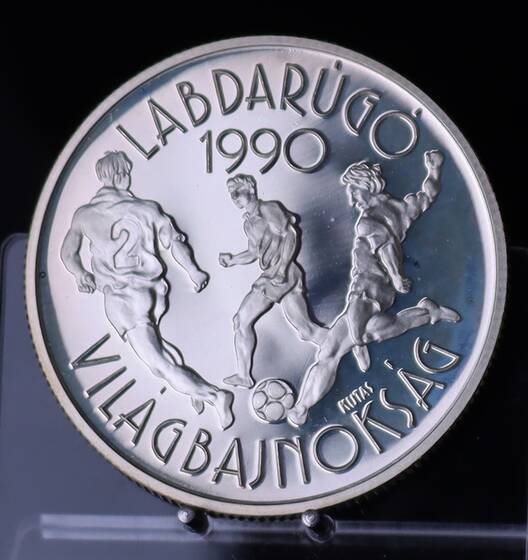 UNGARN 500 Forint 1988 Fußball-WM 1990 in Italien