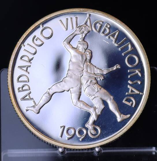 UNGARN 500 Forint 1988 Fußball-WM 1990 in Italien
