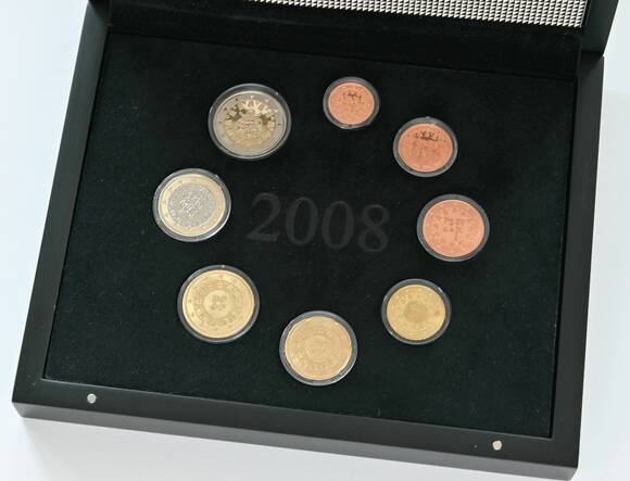 PORTUGAL 2008 Kursmünzensatz Proof