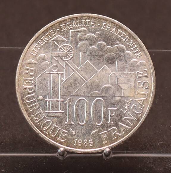 FRANKREICH 100 Francs 1985 Émile Zola