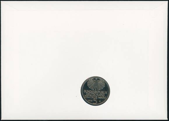 BRD 1979/1991 Numisbrief "Otto Hahn (1879-1968)"