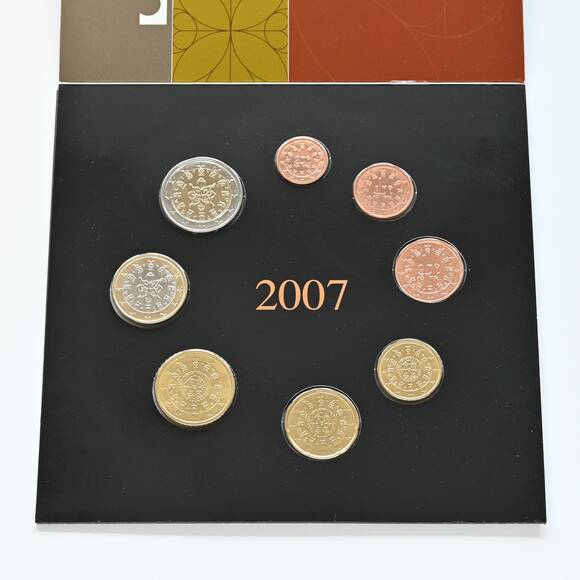 PORTUGAL 2007 Kursmünzensatz