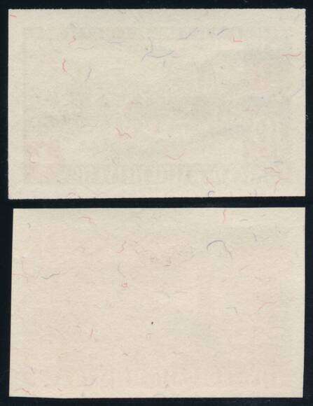 SCHWEIZ 1942 MiNr. 410-411 Einzelmarken aus Block 7