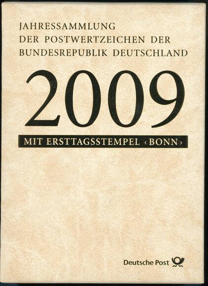 BRD 2009 Jahressammlung der Deutschen Post AG