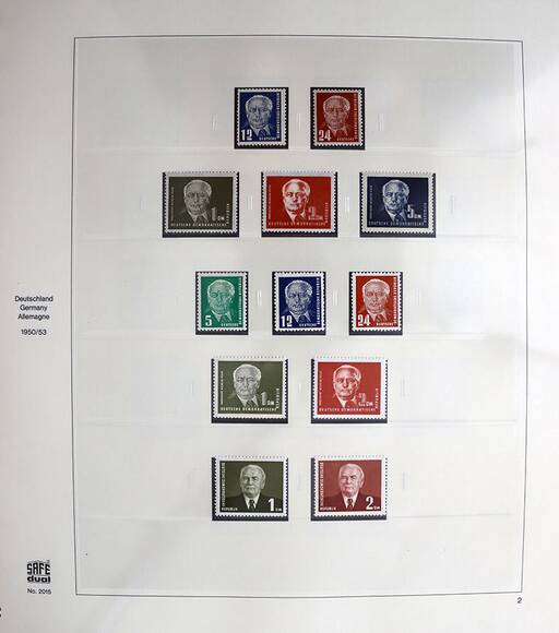 DDR 1949-1990 postfrische Luxussammlung, komplett