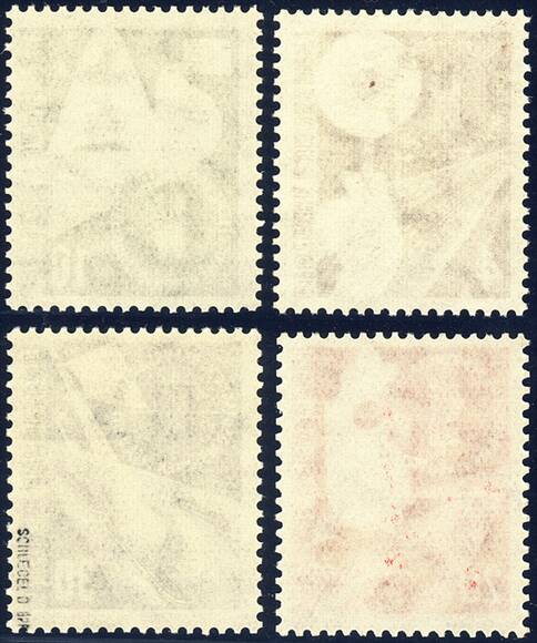 BRD 1953 MiNr. 167-170