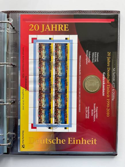 NUMISBLÄTTER der Deutschen Post komplett von 1/2002 bis 5/2013