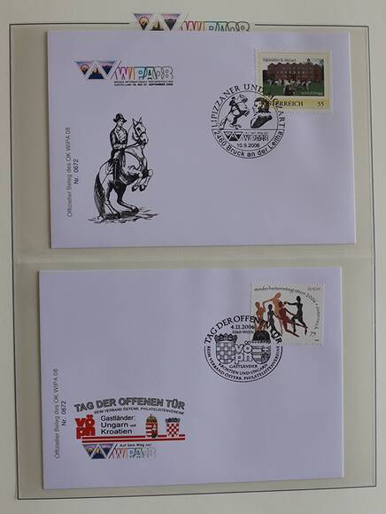 WIPA 08, schöne Motivsammlung zur Briefmarken-Weltausstellung 2008