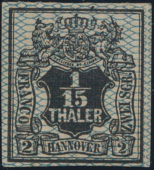 HANNOVER 1856 MiNr. 11