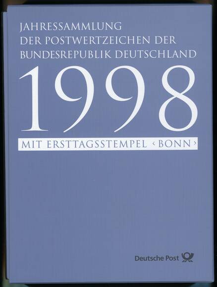 BRD 1998 Jahressammlung der Deutschen Post AG