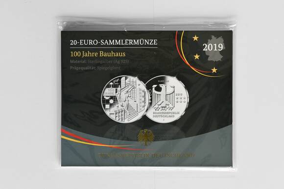 BRD 20 Euro 2019 J 100 Jahre Bauhaus