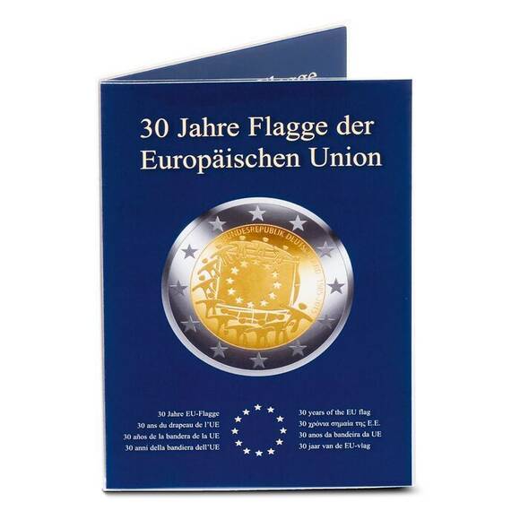 Leuchtturm LEUCHTTURM Münzkarte "30 Jahre EU-Flagge"