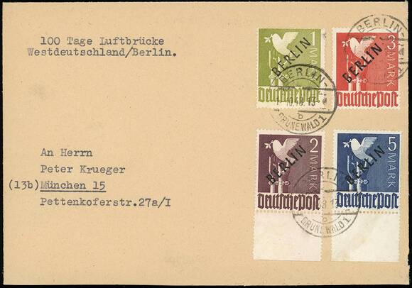 BERLIN 1948 MiNr. 1-20