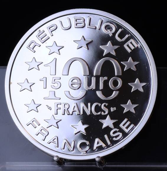FRANKREICH 100 Francs 15 Euro 1996 Magere Brug