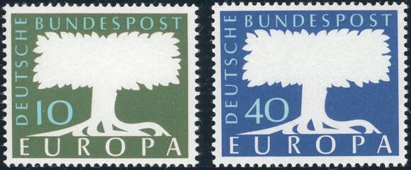 BRD 1957 MiNr. 268-269