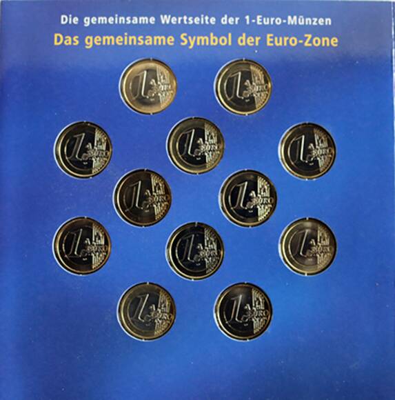 DER EURO 2002, Set der Deutschen Post 2002