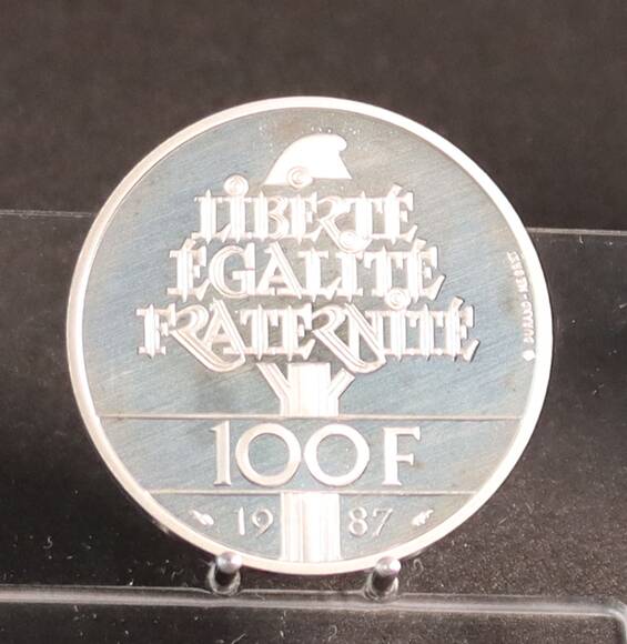 FRANKREICH 100 Francs 1987 La Fayette