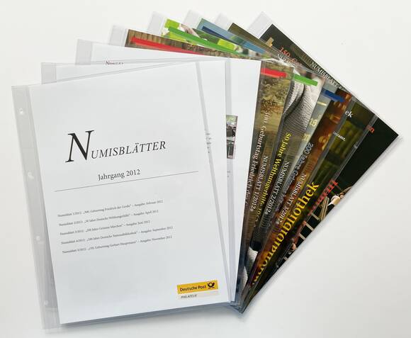 NUMISBLÄTTER der Deutschen Post Jahrgang 2012 komplett