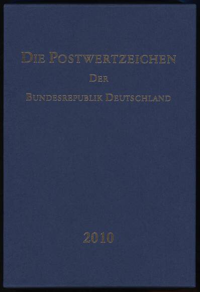BRD 2010 Jahreszusammenstellung Jahrbuch