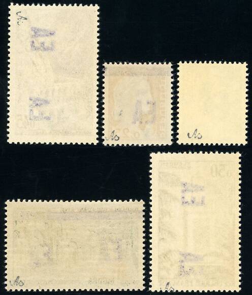 ALGERIEN 1962 MiNr. 378-382