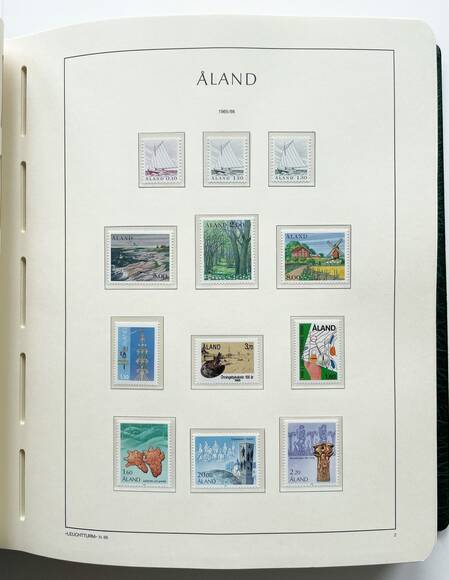 ALAND 1984-2005 schöne, postfrische Sammlung