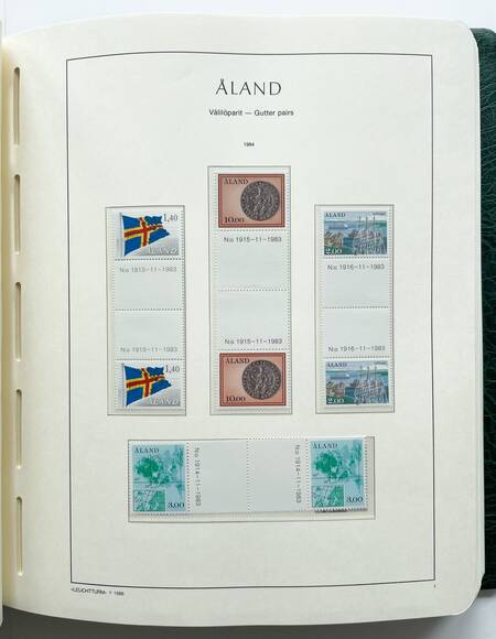 ALAND 1984-2005 schöne, postfrische Sammlung