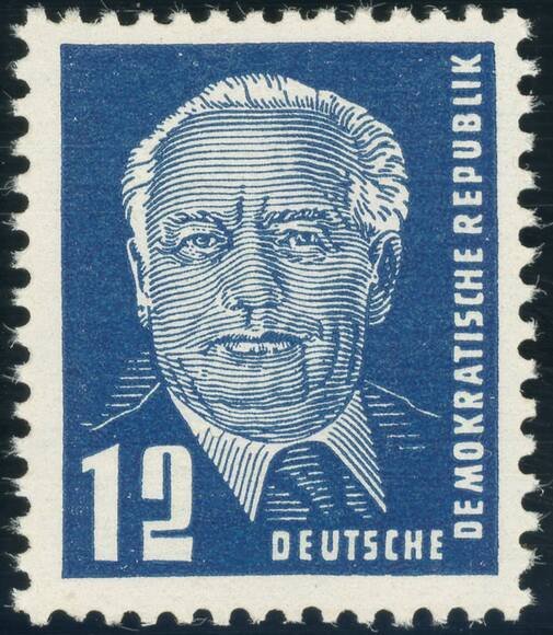 DDR 1953 MiNr. 323 vb XII
