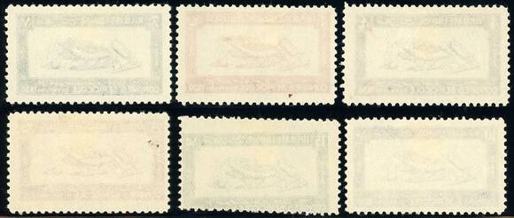 LIBANON 1930 MiNr. 159-164