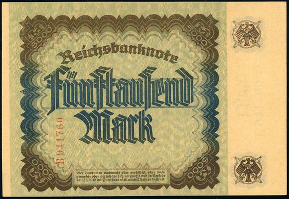 Weimar 5.000 Mark DEU-87