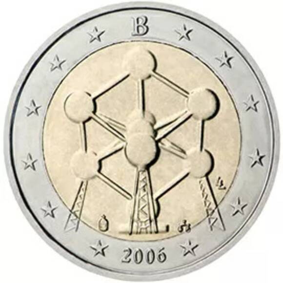 BELGIEN 2 Euro 2006 Atomium