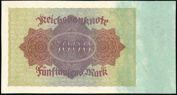 Weimar 5.000 Mark DEU-88