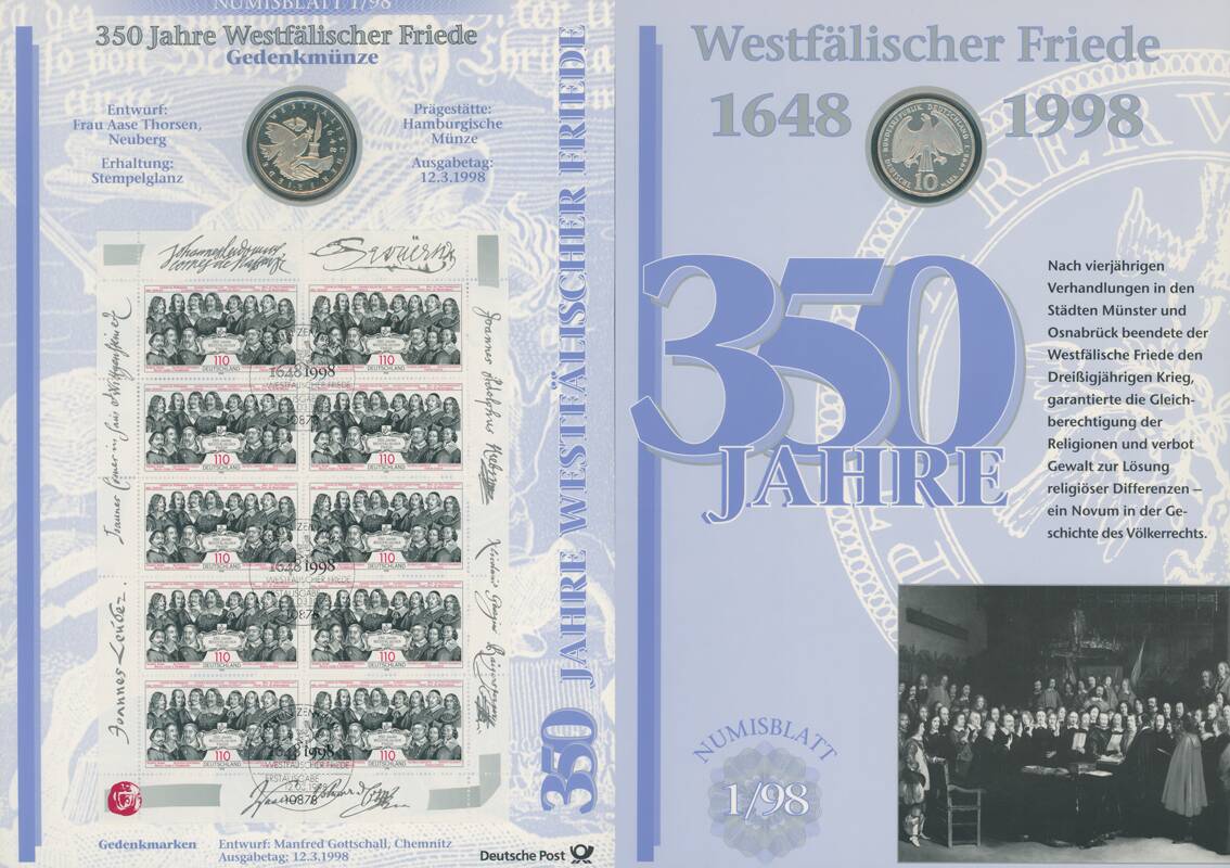 NUMISBLATT 1/1998 Deutsche Post
