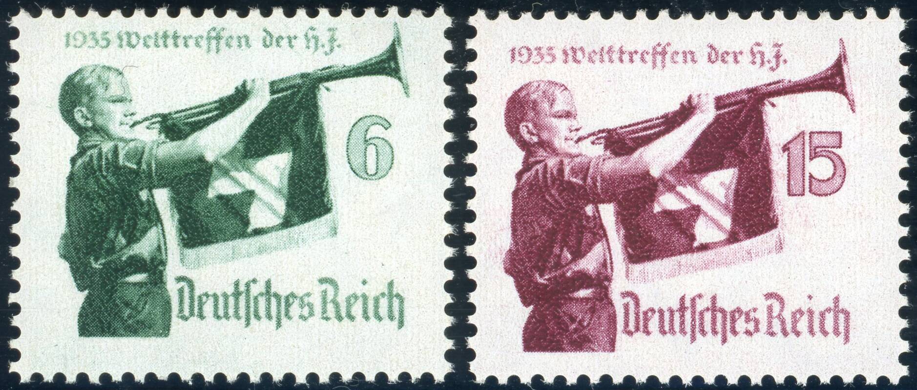 DR 1935 MiNr. 584-585 x