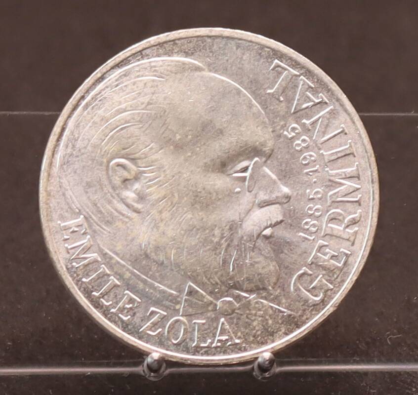 FRANKREICH 100 Francs 1985 Émile Zola