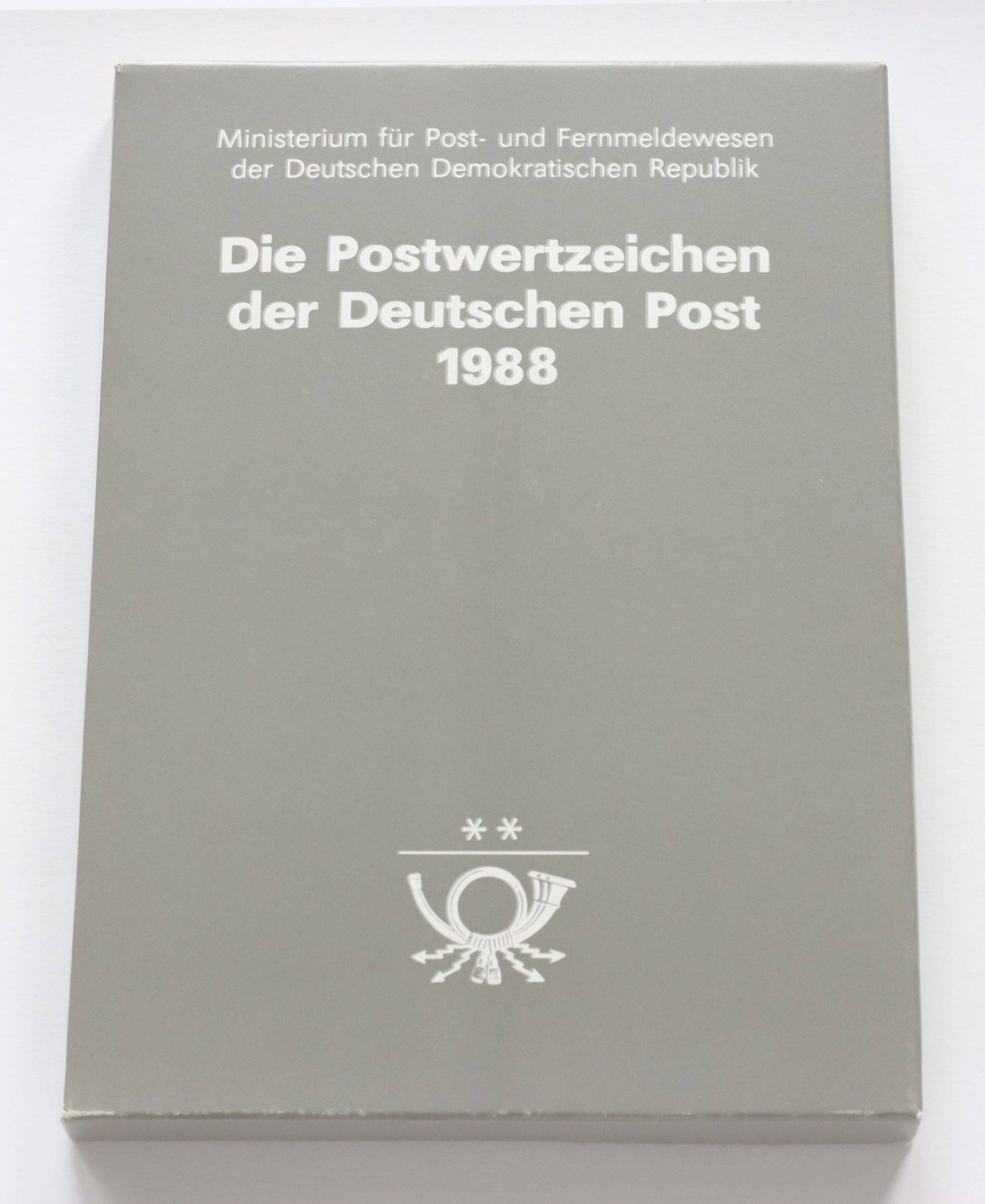 DDR 1988 Jahreszusammenstellung Jahrbuch