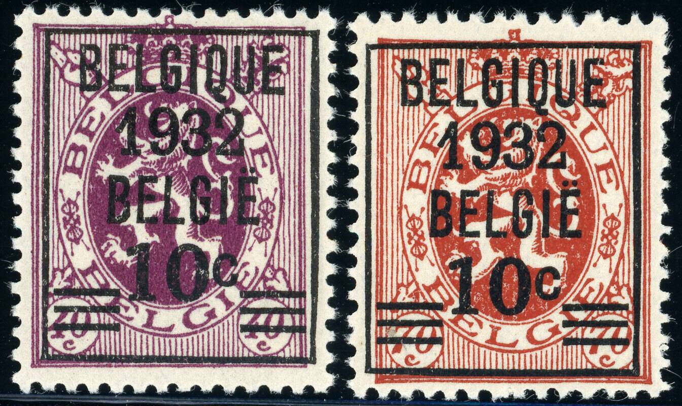BELGIEN 1932 MiNr. 322-323