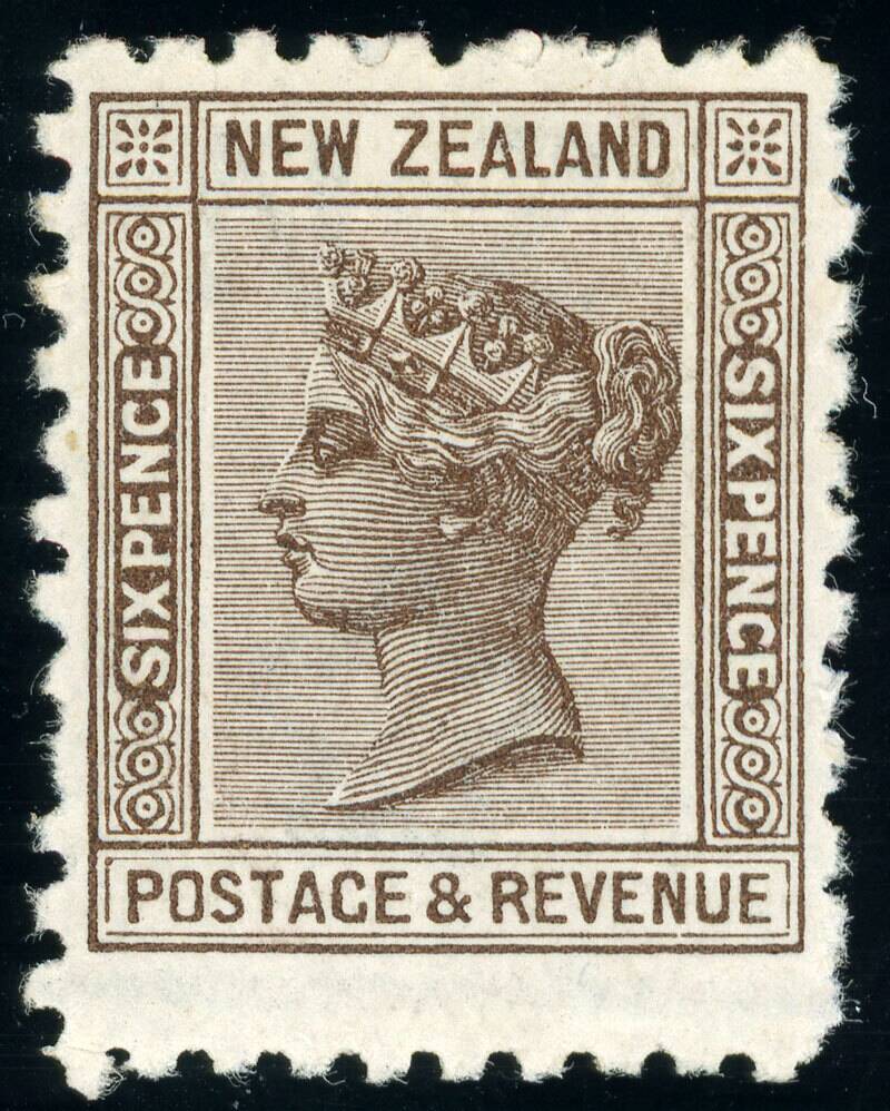 NEUSEELAND 1882 MiNr. 58 D
