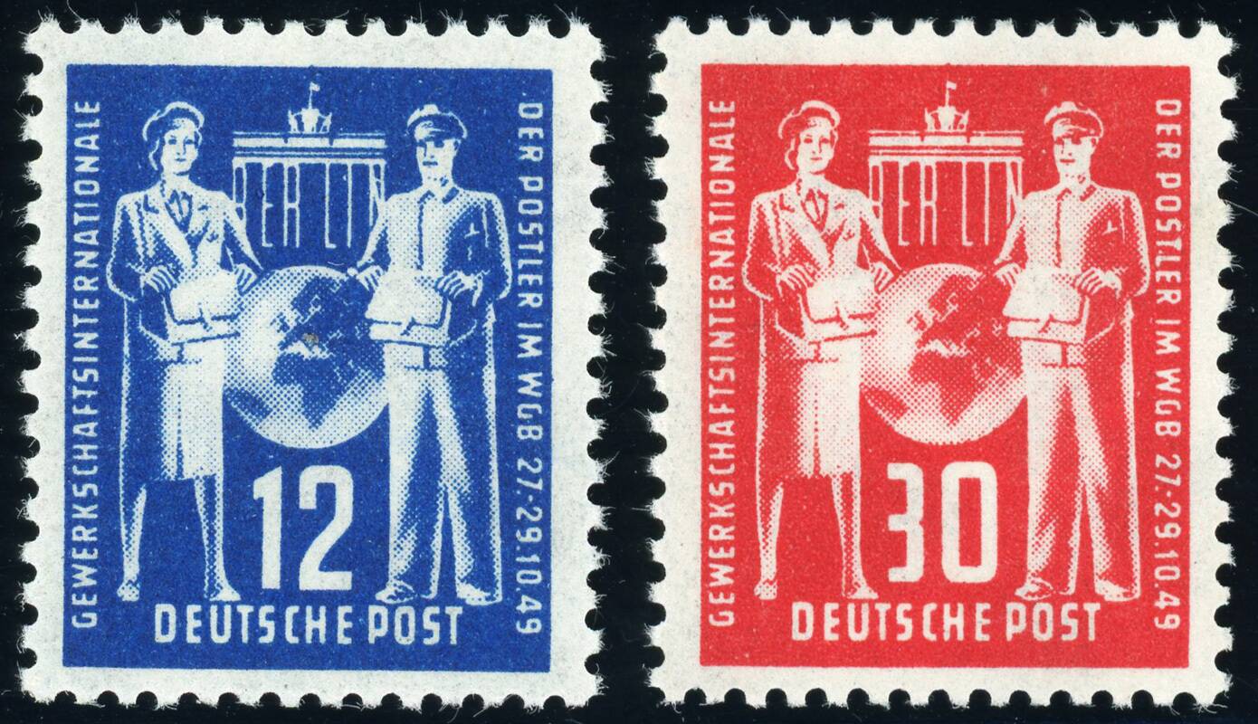 DDR 1949 MiNr. 243-244