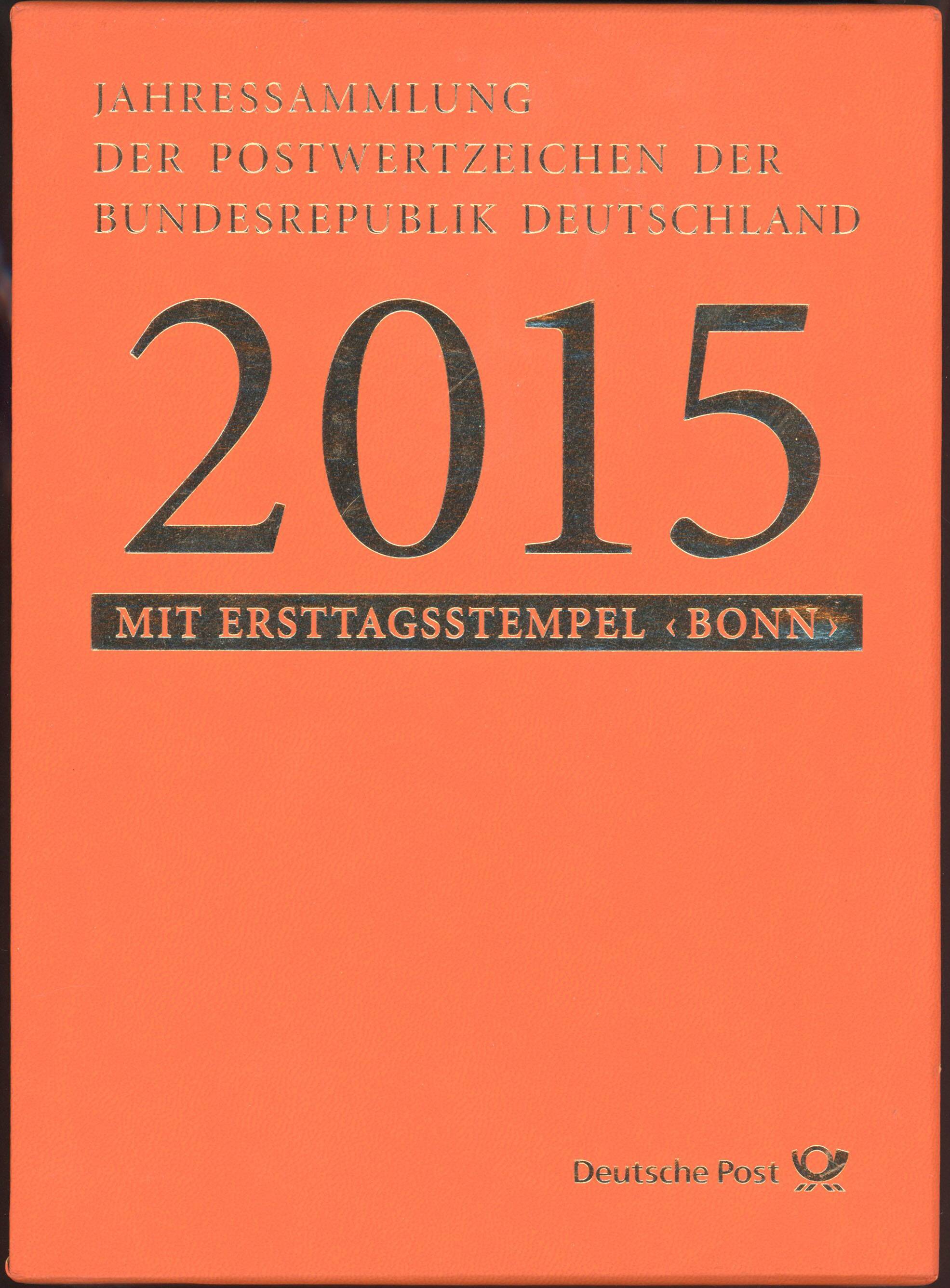 BRD 2015 Jahressammlung der Deutschen Post AG