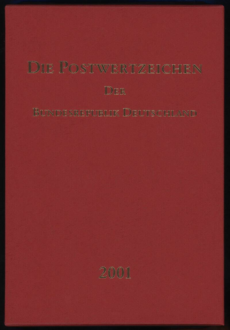 BRD 2001 Jahreszusammenstellung Jahrbuch