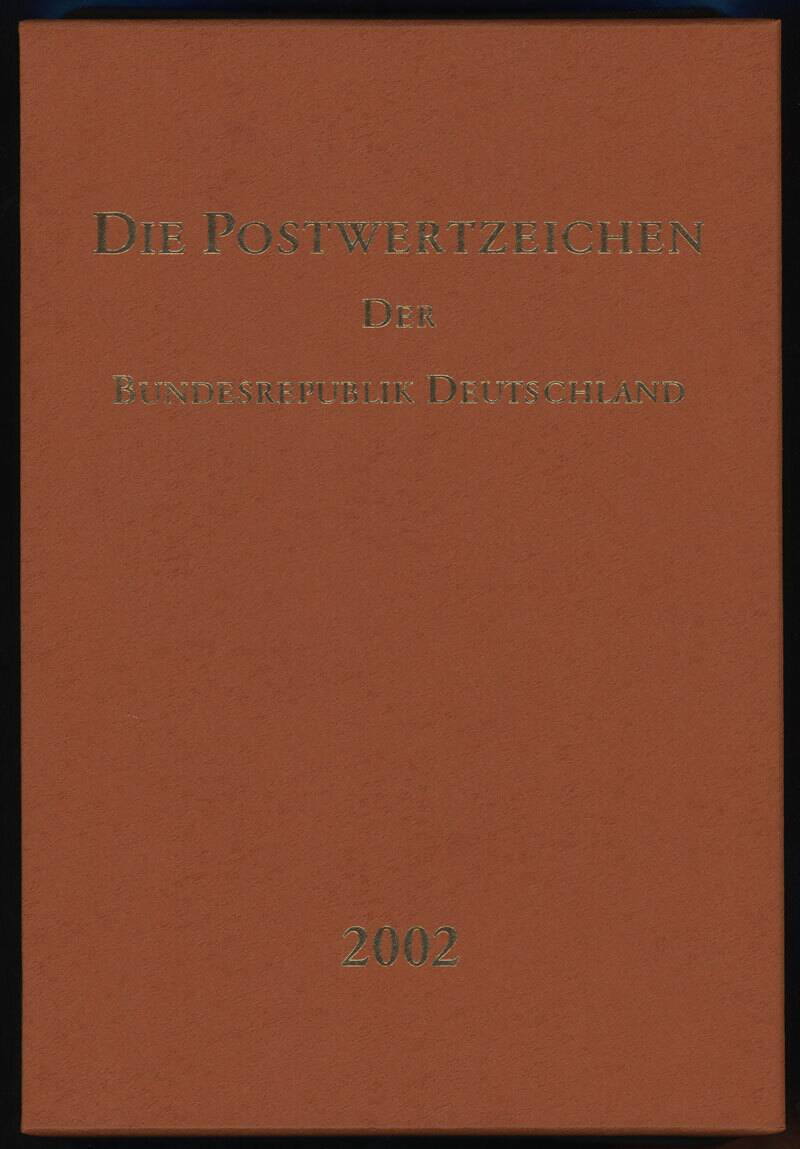 BRD 2002 Jahreszusammenstellung Jahrbuch