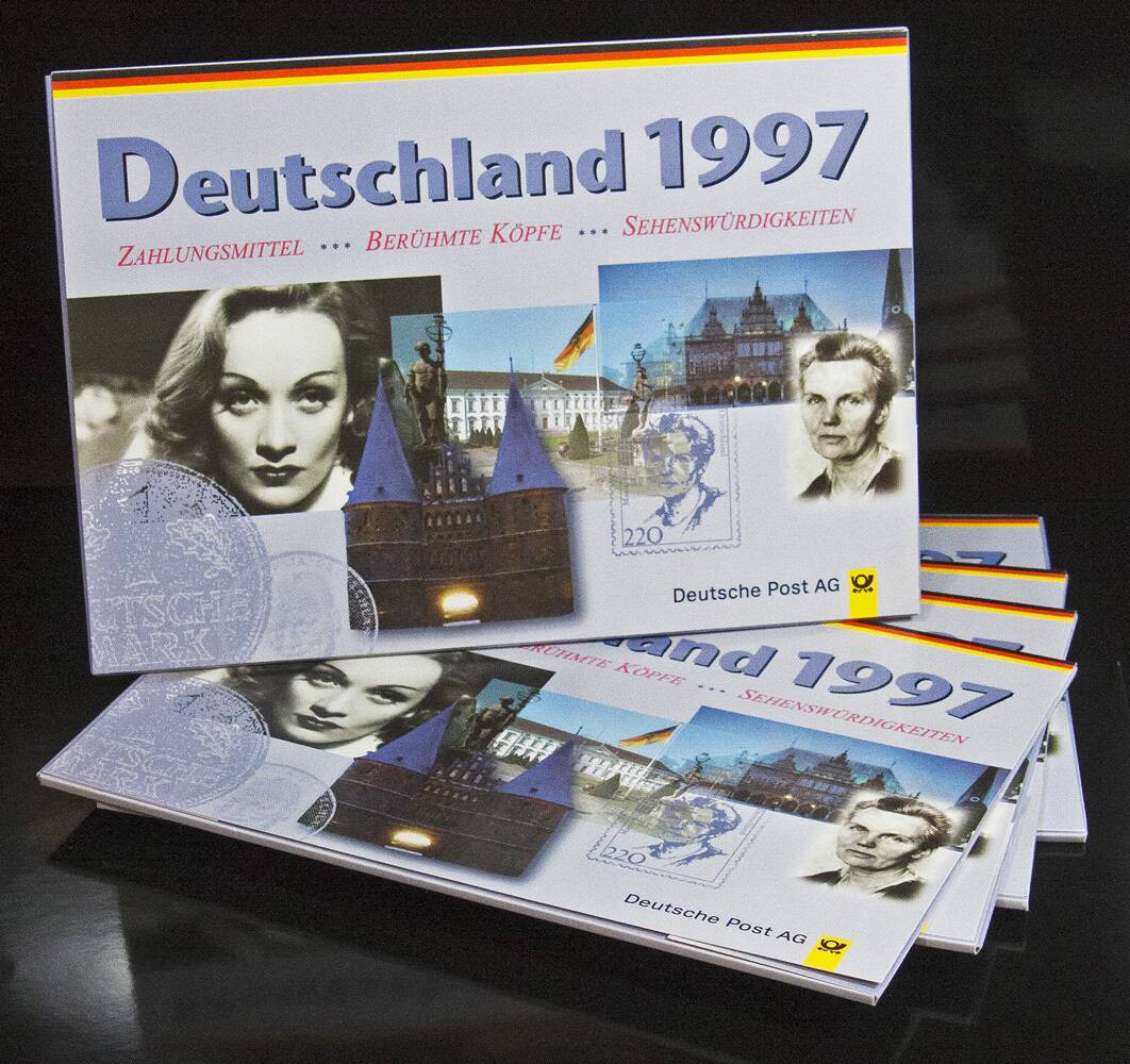 BRD Kursmünzsätze KMS Deutsche Post 1997
