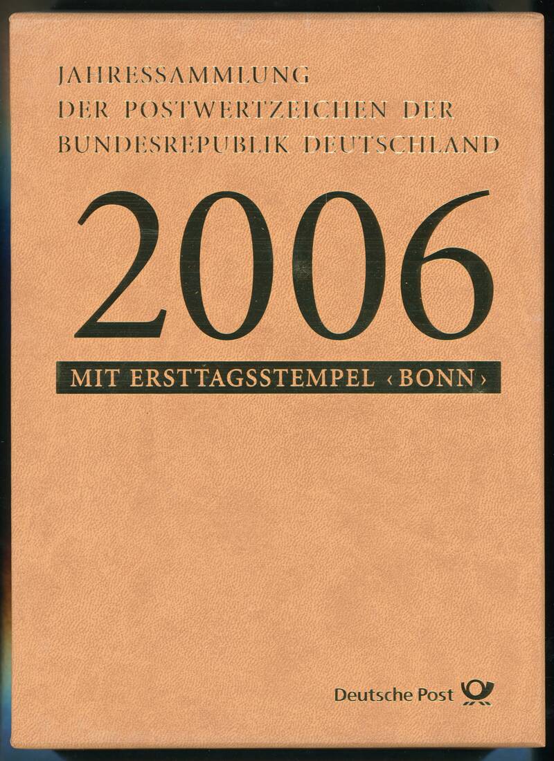 BRD 2006 Jahressammlung der Deutschen Post AG