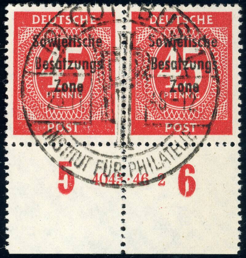SBZ 1948 MiNr. 209 HAN