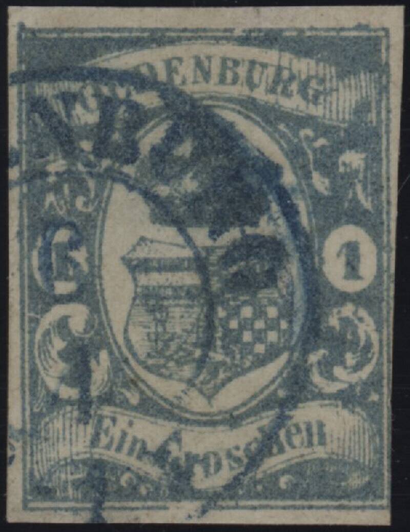 OLDENBURG 1861 MiNr. 12 b
