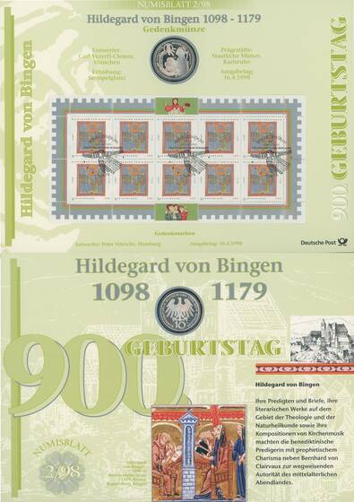 NUMISBLATT 2/1998 Deutsche Post