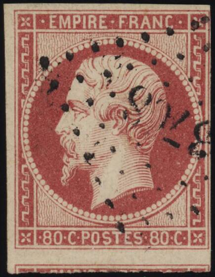 Frankreich 1853 MiNr. 16 a